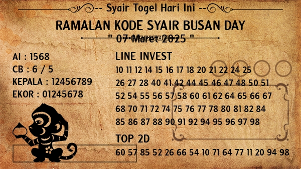 Prediksi Busan Day