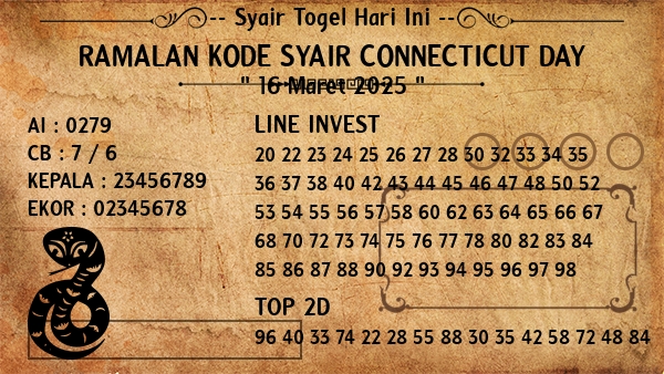 Prediksi Connecticut Day
