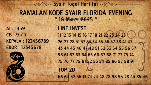 Prediksi Florida Evening