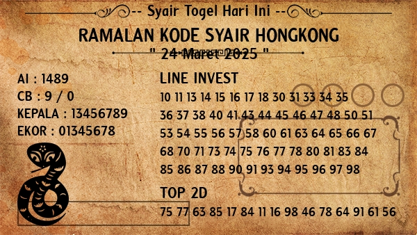 Prediksi Hongkong
