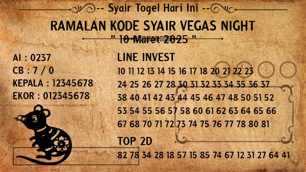 Prediksi Vegas Night